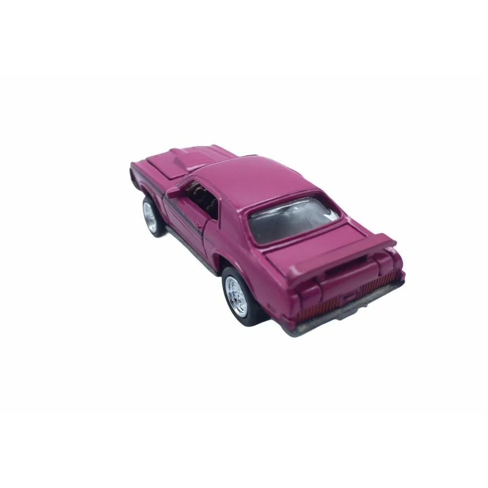 Johnny Lightning Muscle Car USA 1969 Mercury Cougar Eliminator Pink Diecast 1/64